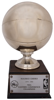1979-80 NBA Eastern Conference Champions Trophy Presented To 76ers Maurice Cheeks